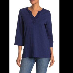 NWT Tommy Bahama Bell Sleeve Jersey  Tunic Top
